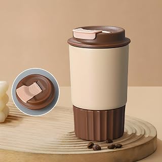Motka 380ml Stainless Steel Vacuum Insulated Tumbler | Double Wall Travel Mug with Lid | Leakproof Coffee Cup for Hot & Co... Price In India