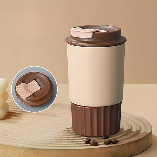 Motka 380ml Stainless Steel Vacuum Insulated Tumbler | Double Wall Travel Mug with Lid | Leakproof Coffee Cup for Hot &amp; Co...