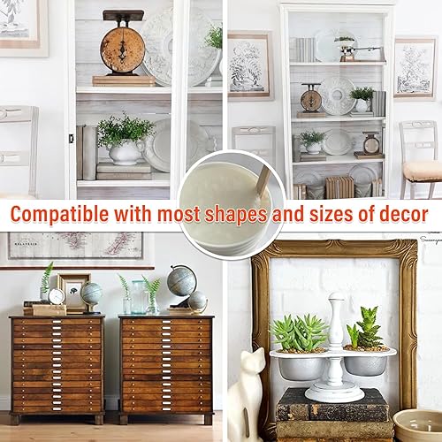 Miniatura 5 de SMAPHY Masilla adhesiva, masilla adhesiva reutilizable de calidad de museo y arte de pared, masilla de montaje transparente extraíble, cera adhesiva