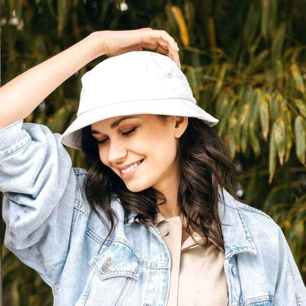 Stetson Bucket Hat en Coton Bio Protection UV Unisexe Printemps Ete