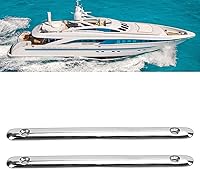 Vista 2 de Fydun Líneas de amarre para barcos, 2 piezas, 5.9 pulgadas, accesorio de acero inoxidable 316 para barco, yate, caravana