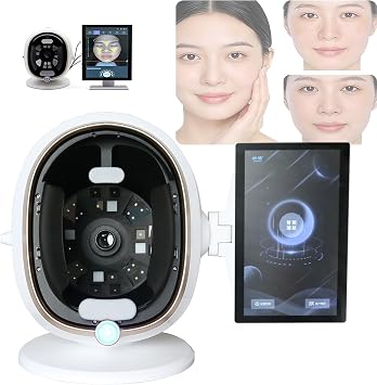Skin Analysis Machine Professional,13.3" Skin Analyzer,Ai Smart Skin Detector,8-Spectral Imaging,38 Million Pixels,20 Test Items,Wi-Fi Connection,For Acne,Aging,Pigmentation,Sensitivity A
