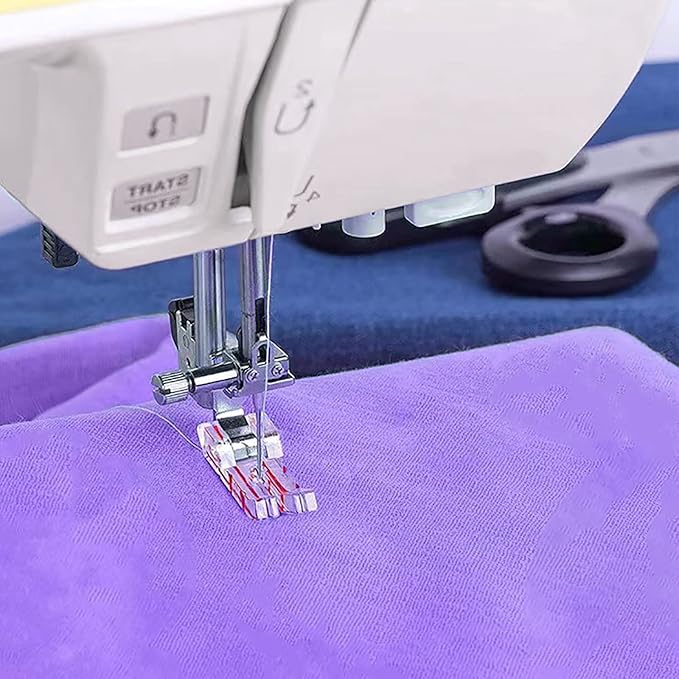 Pie Prensa Tela Claro 1/4 Pulgada para Máquinas de Coser miniatura 4