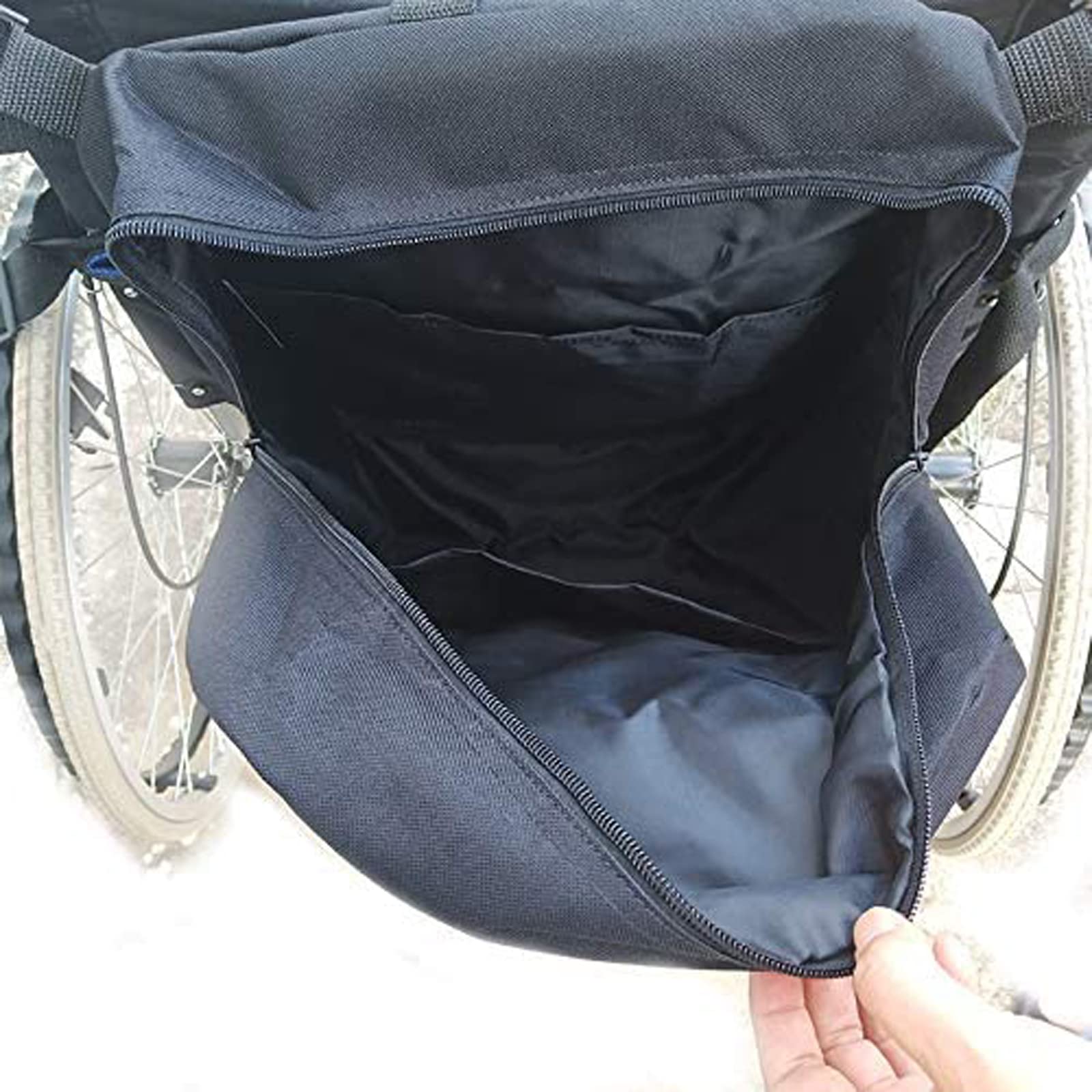 Amazon.co.jp: ポケット付き椅子の背もたれ用車椅子バッグ、モビリティ 