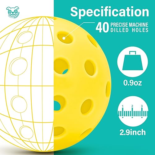Miniatura 2 de Pickleball - Juego de 4 palas de pickleball, pala de pickleball, madera de primera calidad, agarre acolchado ergonómico, regalos de pickleball para