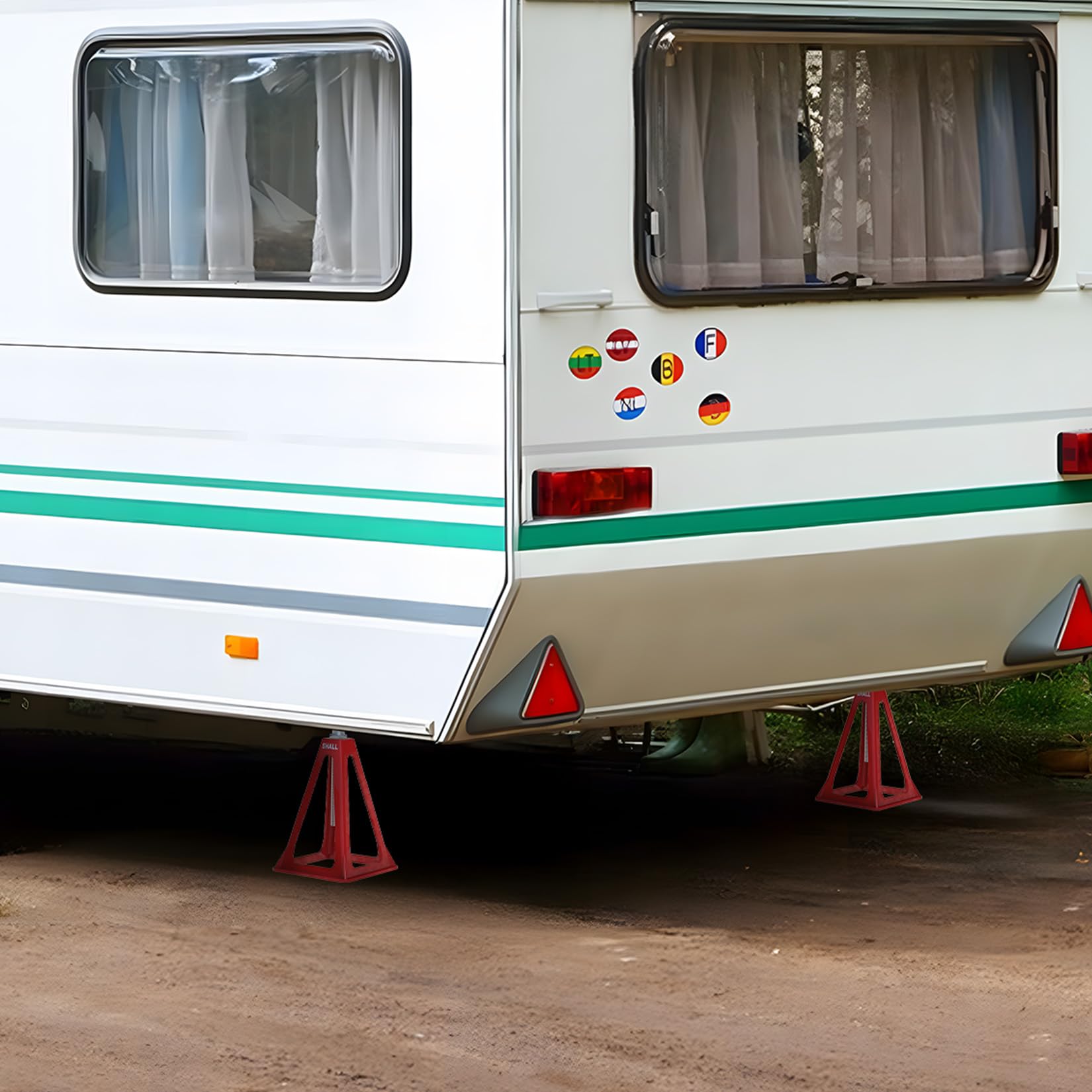 SHALL RV Stabilizer Jacks - Level Your Camper! -8