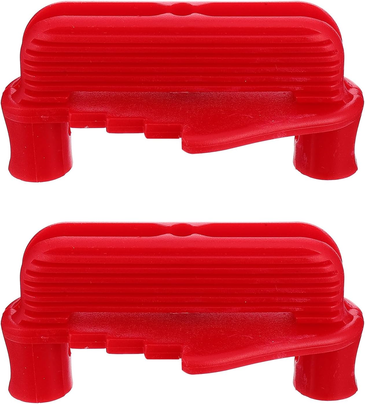 KICHOUSE 2pcs Woodworking Center Scriber Marker Tool, Multifunction Offset Marking Gauge for Precise Center Line Layout, Red Hand Tool for Carpentry and DIY Woodworking Accessories