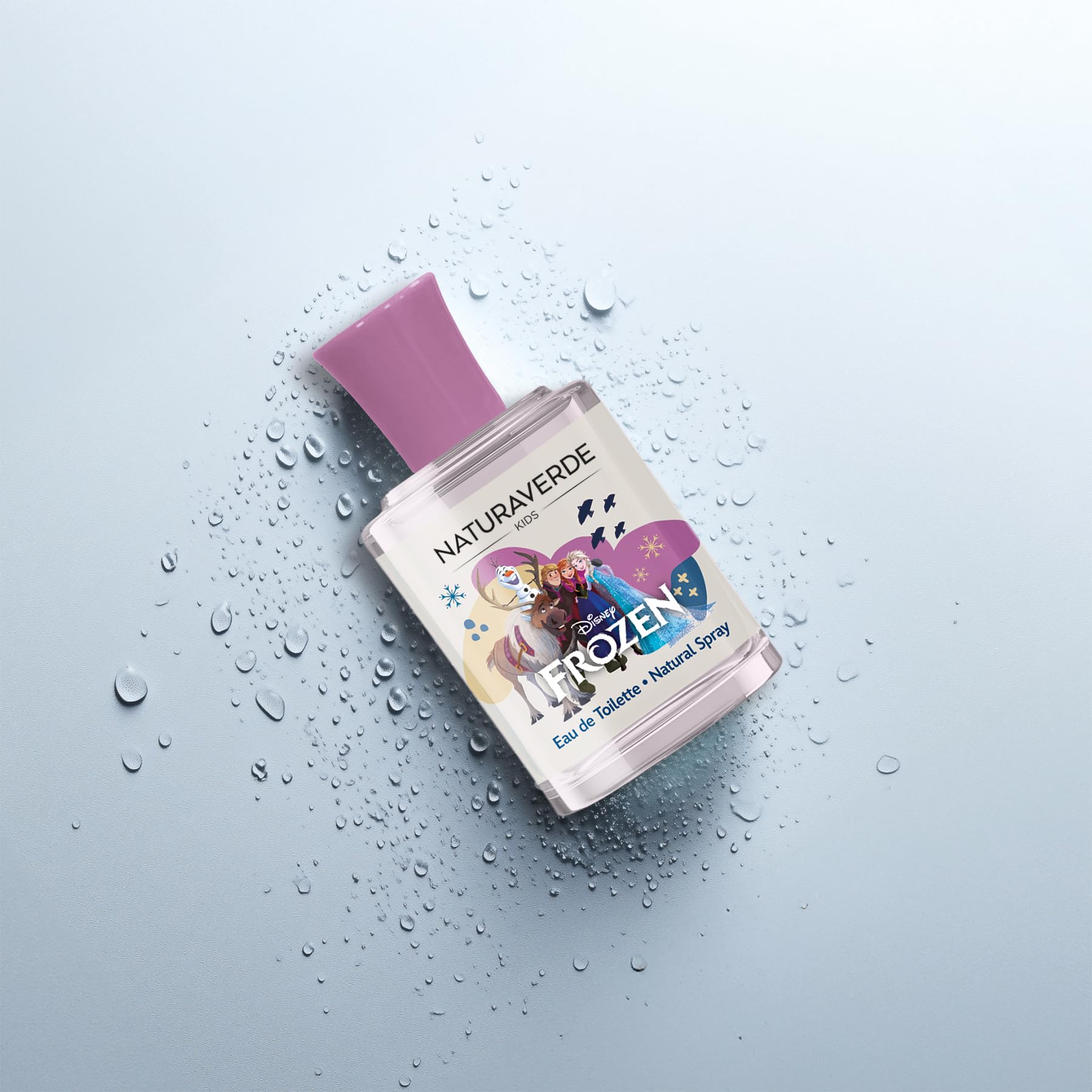 NATURAVERDE Kids -FROZEN Eau De Toilette 30ml Fragranza Ispirata ad Arendelle per Bambine, Dolce e Delicata, Dermatologicamente Testato