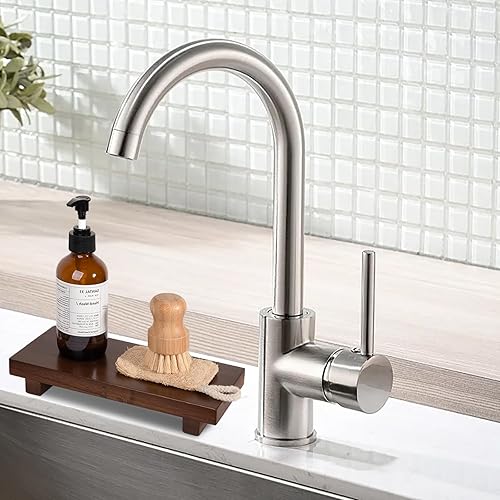 Vista 18 de zoocatia Bandeja de madera pequeña, soporte de pedestal para decoración de baño, decoración de baño, elevador de madera decorativo para cocina