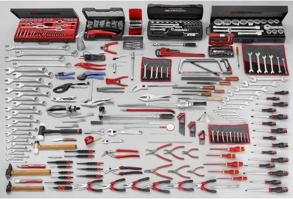 Cliquet Facom 2 Pièces – Acier Chrome-vanadium, Fabrication Française, Outillage Pro
