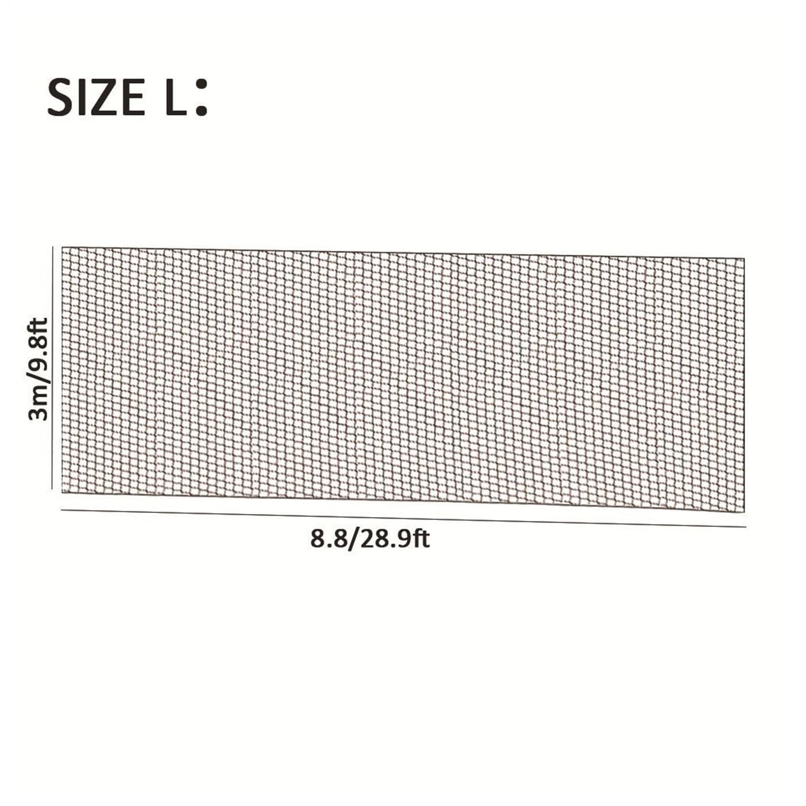 Rete Ferma Palloni Sportivi – Pratica In Nylon Resistente Alle Intemperie, Sicurezza Sportiva In Nylon Durevole, Barriera Per Allenamenti Di Calcio, Rete Di Contenimento Palloni Per Calcio, Sicur