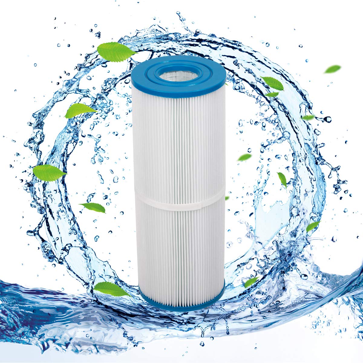 ZOTEE PRB25-IN Spa Filter Cartridge Compatible with C-4326,Darlly 42513,Guardian 413-106,Filbur FC-2375,Pentair R173429,3005845,17-2327,100586,33521,25392,817-2500,Hot Springs Spa Filters,2 Pack