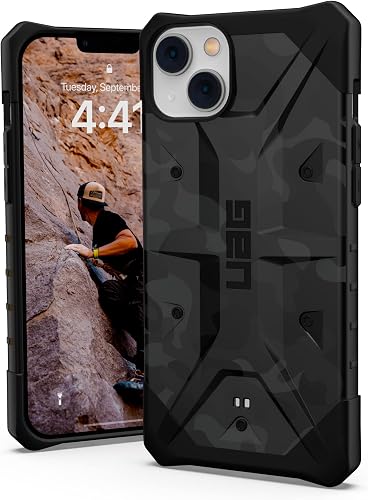 URBAN ARMOR GEAR Pathfinder SE Mobile Case for Apple iPhone 14 Plus, Midnight Camo