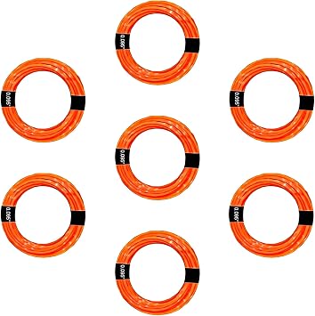 AL2420P Pre-Cut Twisted Trimmer Line Compatible with EGO 56V 15" String Trimmers, 0.095" 14ft Per Roll, 7 Pack Replacement Weed Wacker String