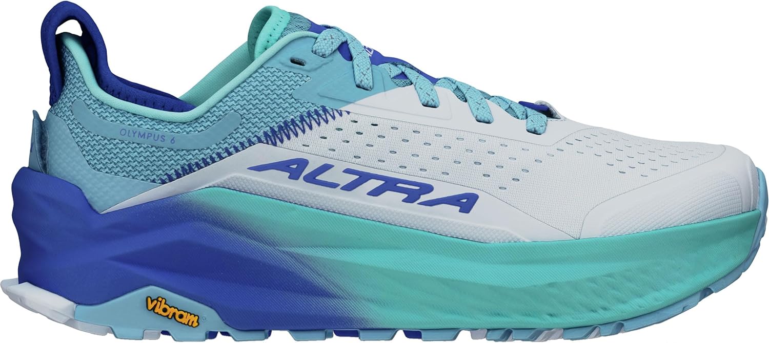 ALTRA Women's Olympus 6 Running Shoes, Blue, 8 US