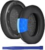 wh-1000xm3 Replacement Ear Pads Compatible with Sony WH-1000XM3 Headphones,WH1000XM3 Ear Cushions Are Made Of Soundproof Sponge And Cooling Gel(Black)