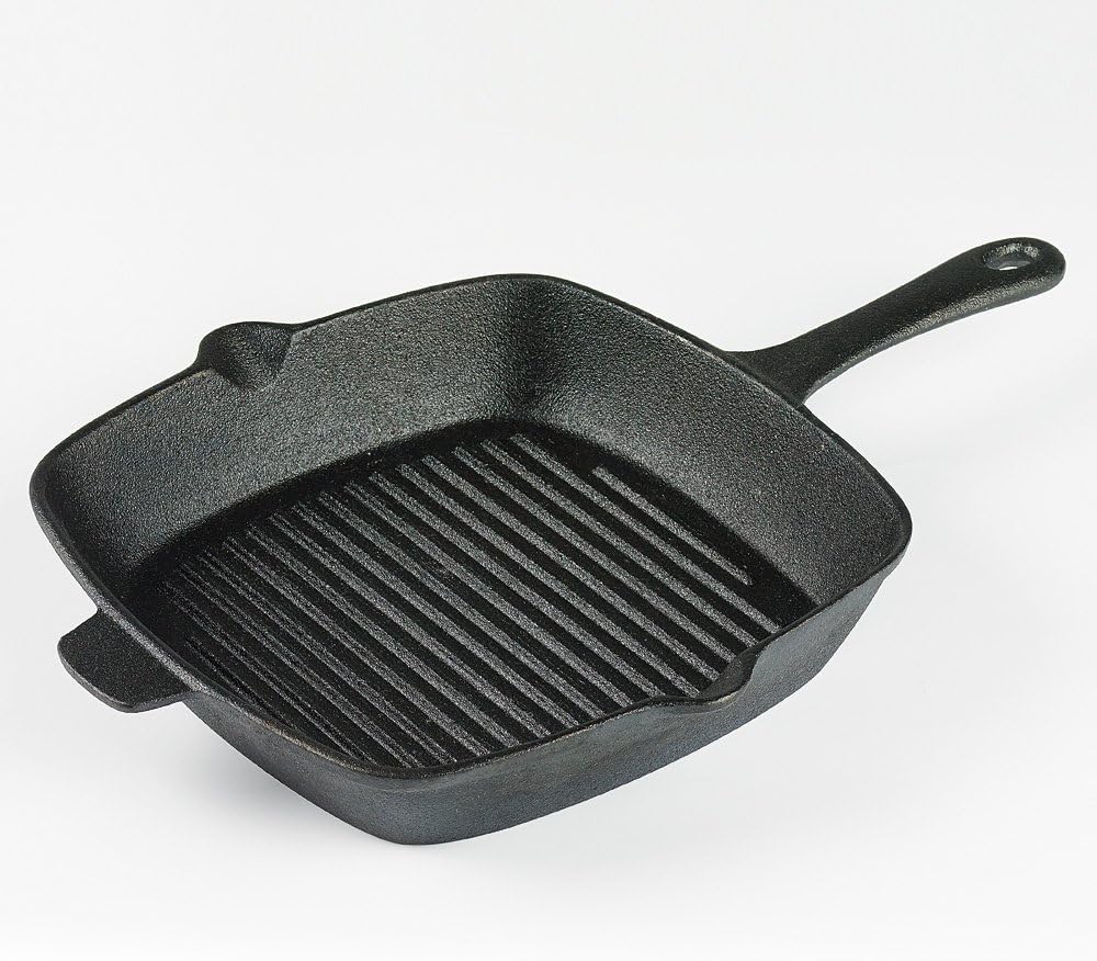 Cast Iron Grill Pan Amazon.co.uk Home & Kitchen