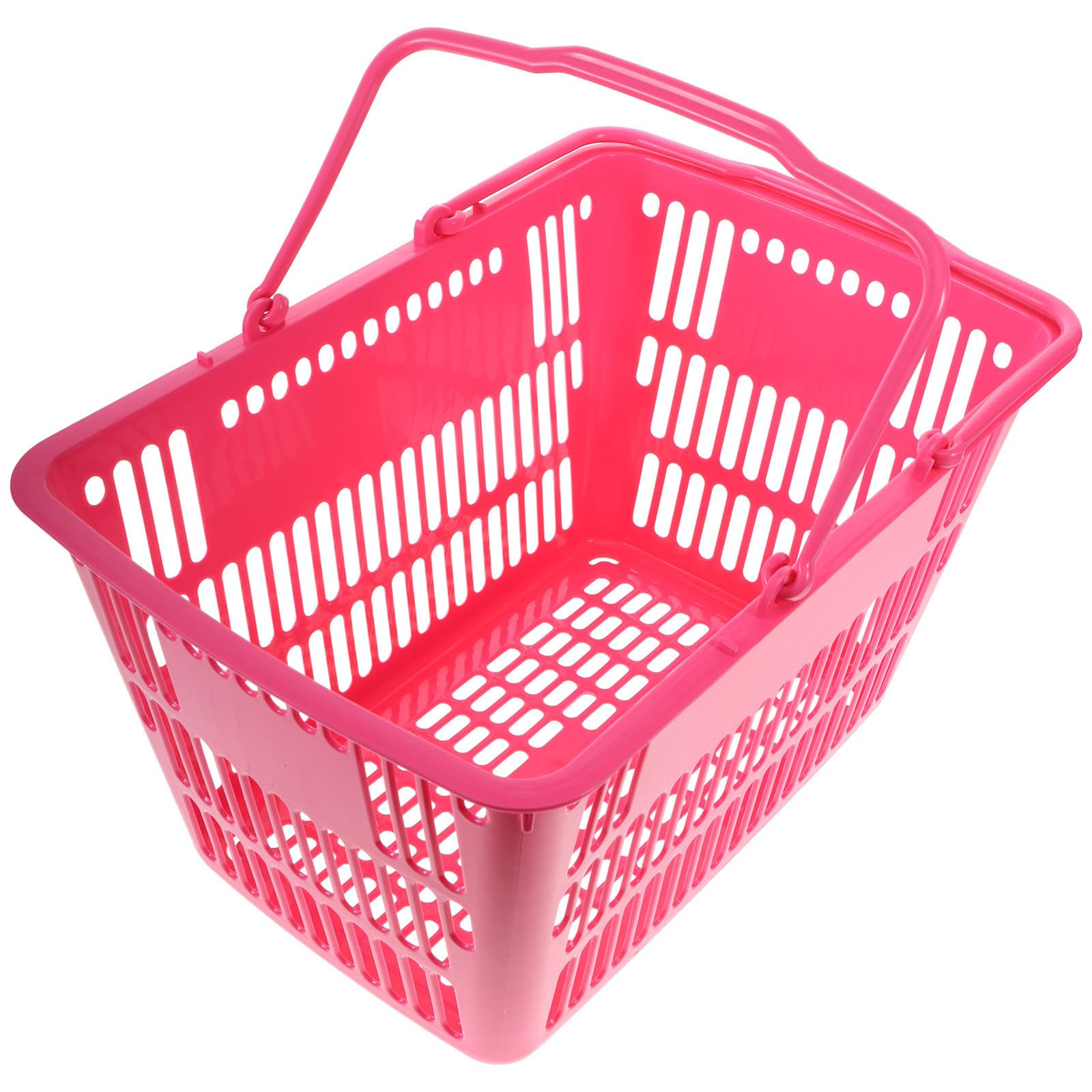 Panier creux plastique épais portable : la solution pour transporter vos courses sans effort