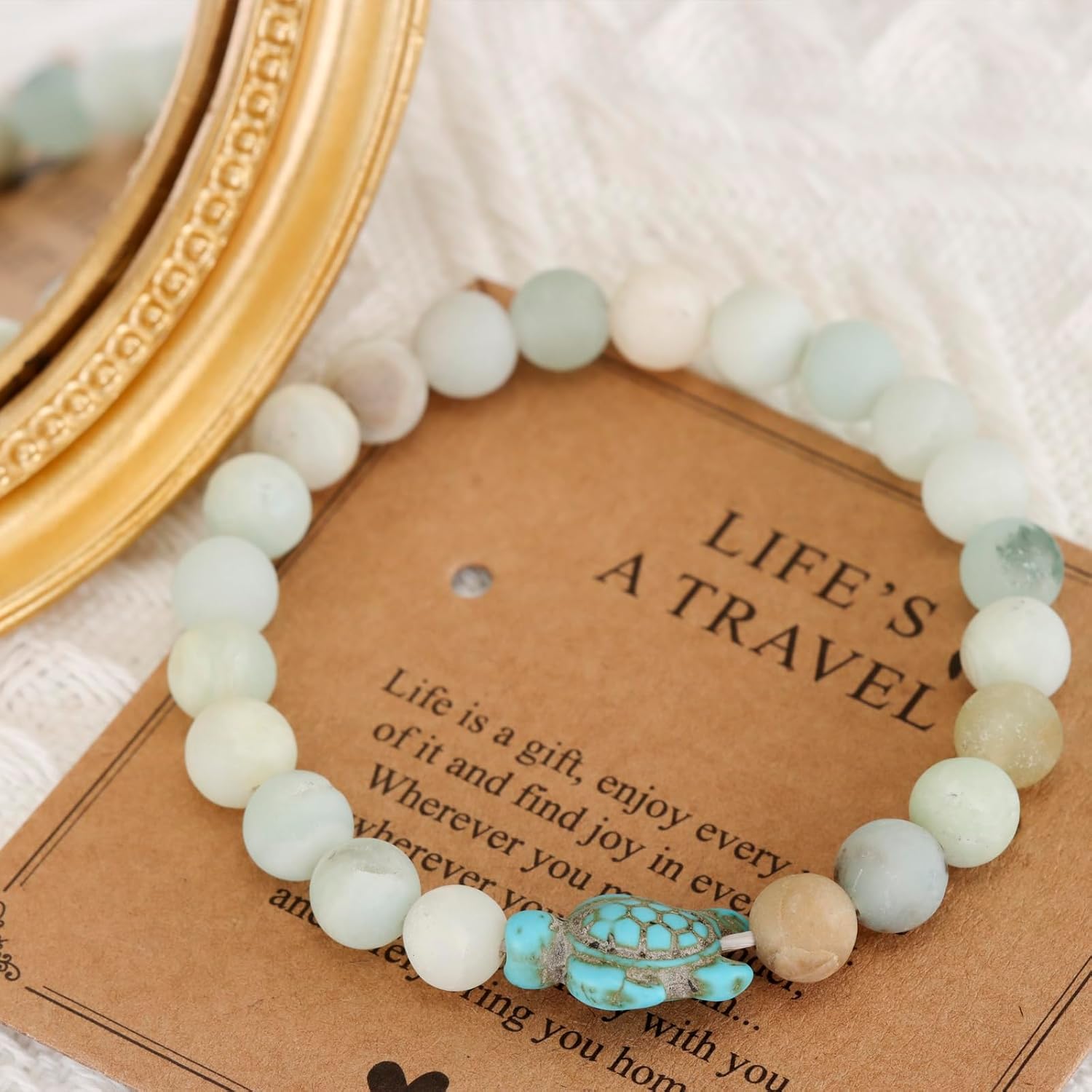 HUTIMY Sea Turtle Gifts Bracelet for Women Men Unique Animal Jewelry Sea Turtle Bracelet - Image 4