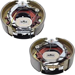 023-450-00 Electric Trailer Brakes 12-1/4” x 3-3/8” Compatible with Dexter 9000-10000Lbs General Duty Axles, Trailer Brake Kit, Left & Right Side Trailer Brake Replace# 023-450 023-451-00, 2PCS