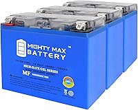 Vista 1 de YT12B-4 GEL 12V 10Ah Batería de repuesto compatible con Ducati 1000 Paul Smart LE 06-3 Pack