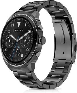 Smart Watch for Men with Bluetooth Calls, 1.43" AMOLED Display, Heart Rate/Sleep Tracker, 100+ Sports Modes, IP68 Waterproof Fitness Watch Compatible with Android & iOS