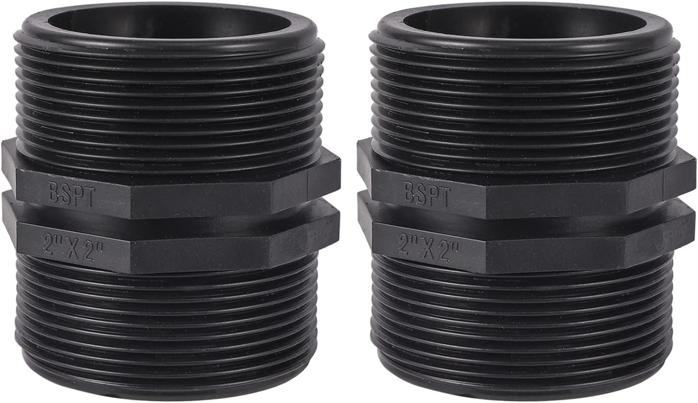 10 Stück Kunststoff-Schlauchverbinder 9-9mm - Weiße Widerhaken Connector