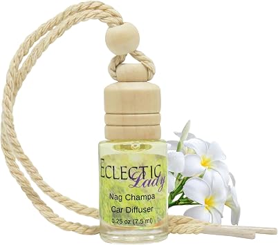 Nag Champa Scented Car Diffuser, Air Freshener, Aromatherapy Diffuser