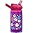 CamelBak Eddy+ Kids Bite Valve Straw Insulated Stainless Steel Water Bottle Flower Power, 14oz