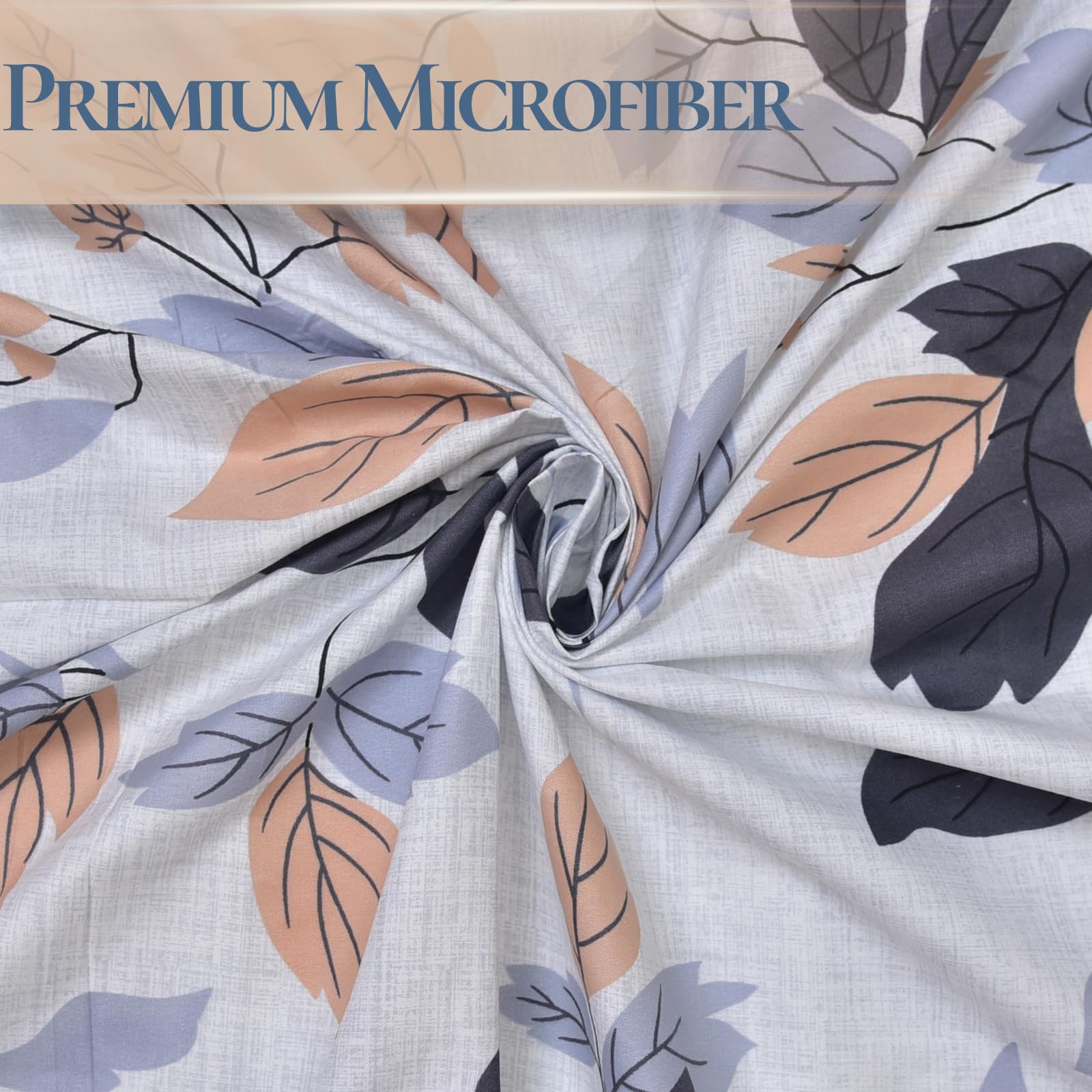 EverSoft Bedding Pack of 4 Pillowcases 50x75cm Soft Pillow Cases, Wrinkle Free Easy Care Pillow Covers - Image 2