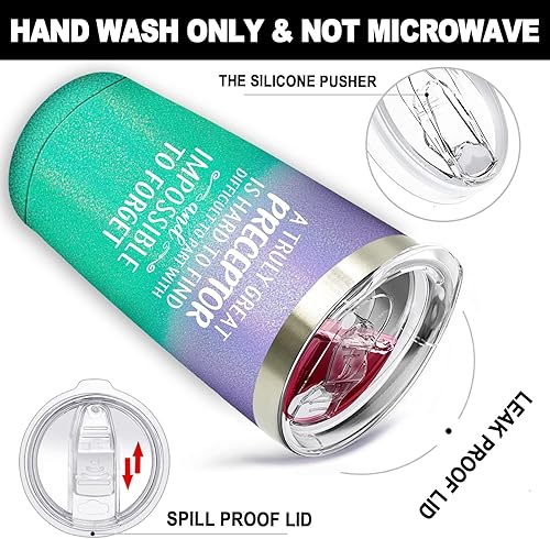 Miniatura 36 de Regalos para enfermeras para mujeres, regalo de agradecimiento para enfermeras, semana de enfermeras, regalos de Navidad para enfermeras, vaso de 20