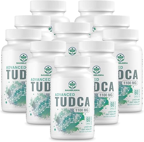 Miniatura 9 de TUDCA 1100mg para limpieza hepática desintoxicación y reparación, suplementos avanzados TUDCA probados por terceros, suplemento hepático TUDCA de