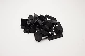 Settlers of Catan Compatible Replacement Board Game Pieces - Single Player - 3D Prints (Black) - coolthings.us