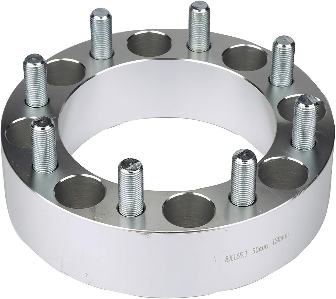 Onе-Dау Sаlе: Uр tо 70% оƒƒ Wheel Spacer Set of 4-8x6.5 Bolt Pattern - 8x165.1mm Lug Centric 130mm Bore - 9/16-18 Studs 2 Inches Thick - Compatible with Dodge and Ford Trucks - 1994-2011 Ram 2500, Ram 3500, 88-98 F-250, F-350