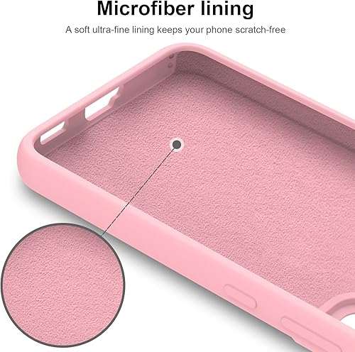 Miniatura 6 de DEENAKIN Funda de silicona para Samsung Galaxy S22, suave y sedosa, de goma, de gel, con forro de microfibra suave, ajuste delgado, funda protectora