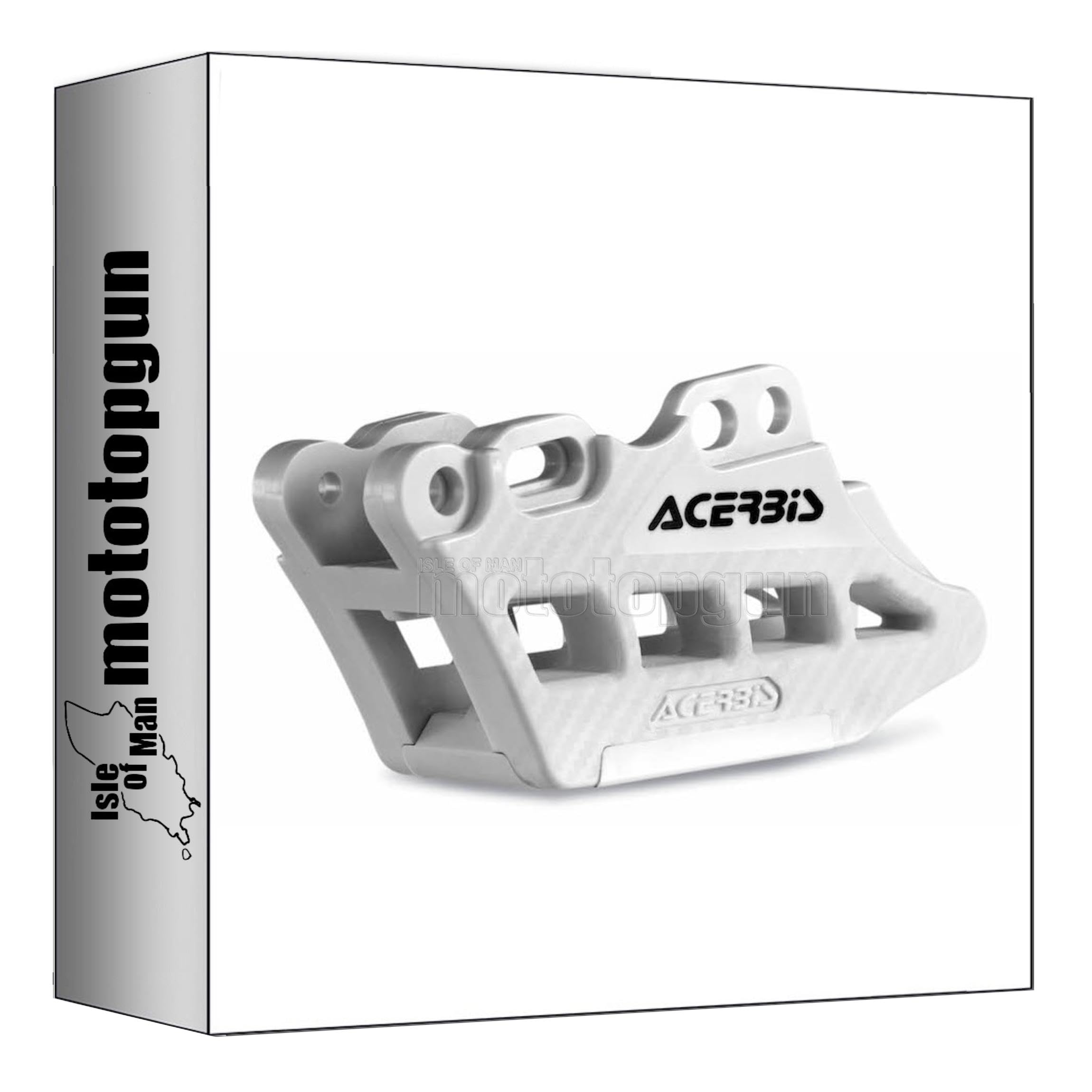 Cadena guía Acerbis 2.0 blanco, máxima resistencia estructural para YZ 125 4