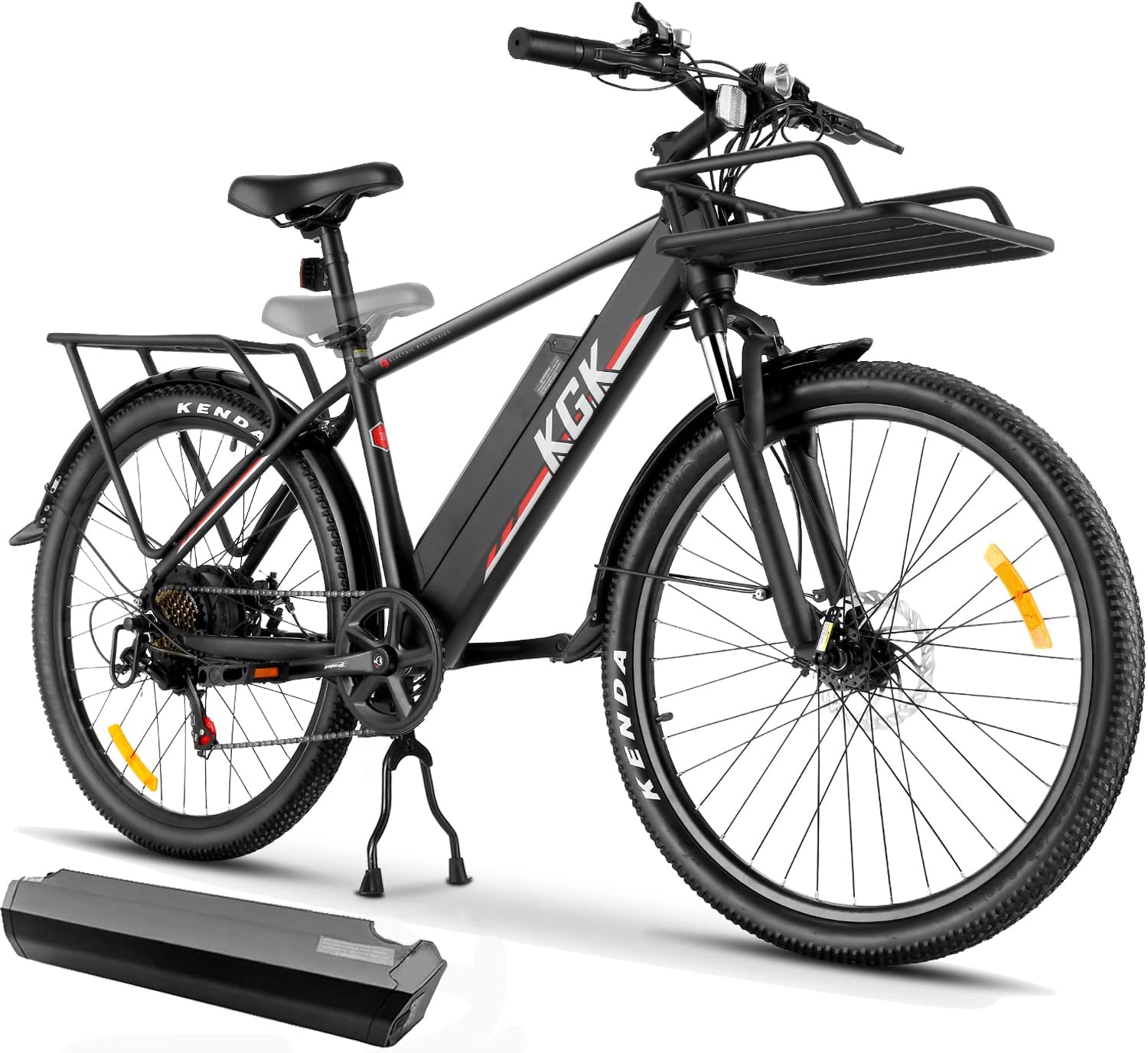 KGK 26" Electric Bike for Adults Electric Mountain Bike