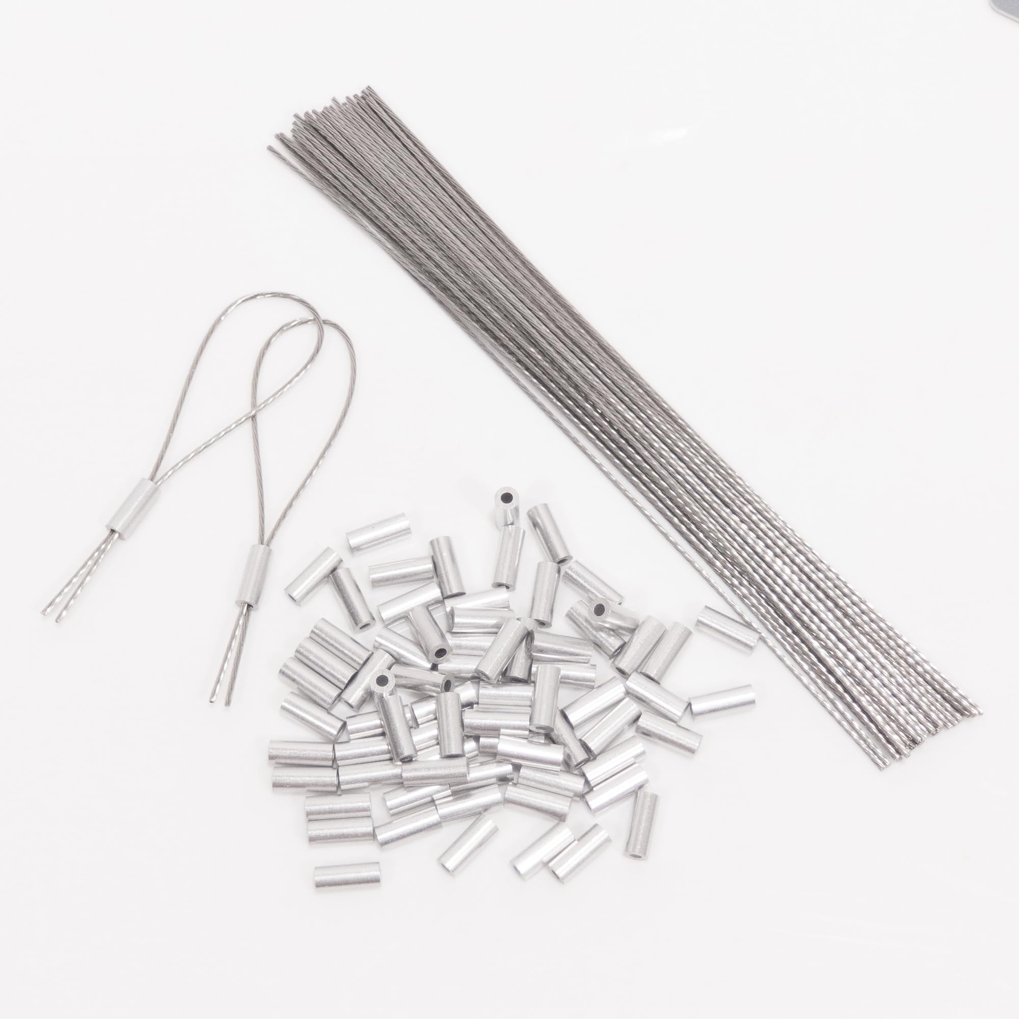 Electric Meter Seals and Stainless Steel Wire Aluminium Security Seal (100)