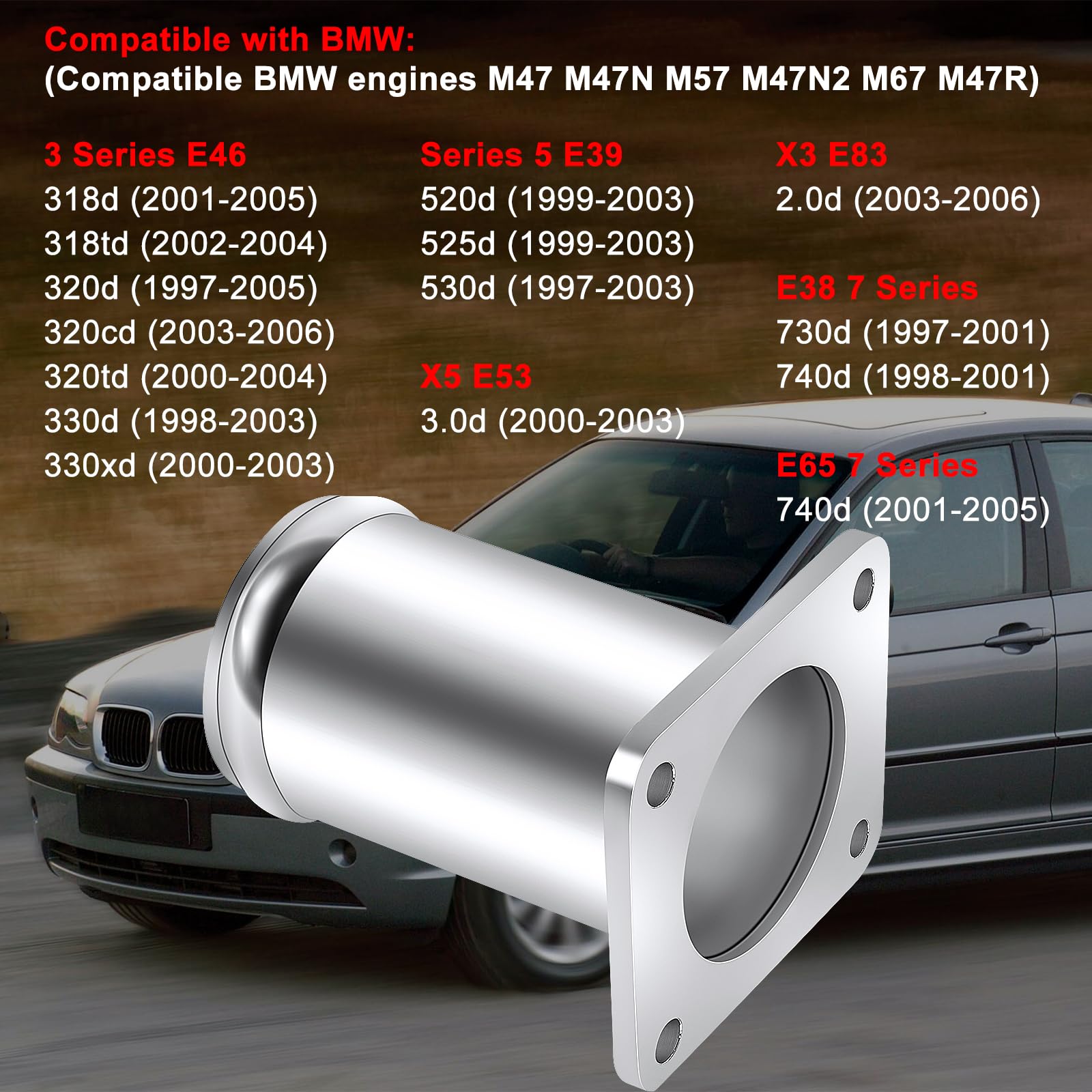 Kit Rimozione Valvola EGR Opaltool - Per BMW Diesel M47, M57, M67 - Foto 2