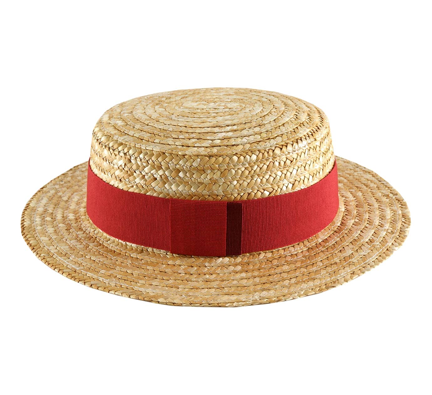 Chapeau canotier Paille Homme ou Femme Biarritz