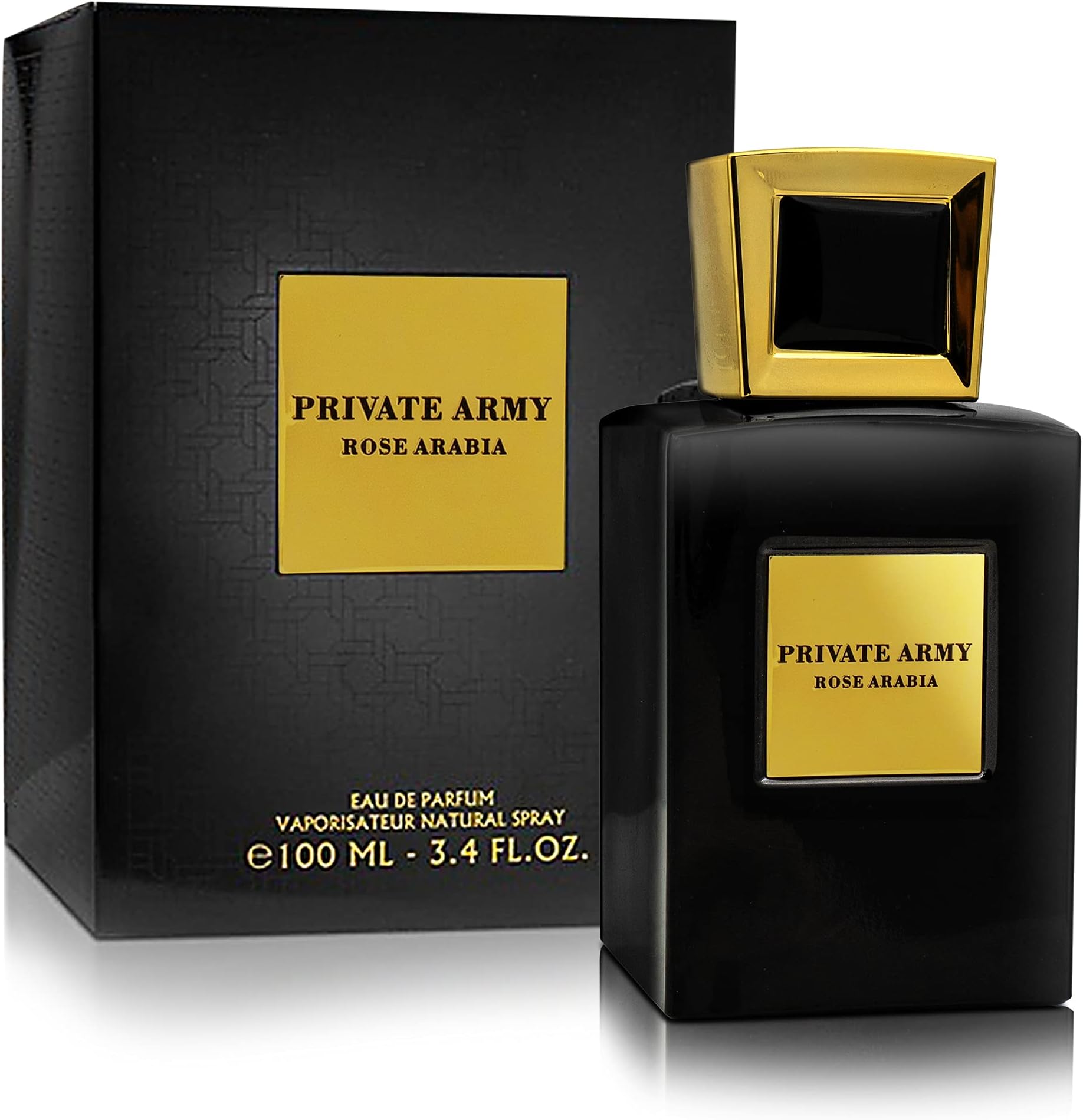 Private Army Rose Arabia - Eau de Parfum - By Fragrance World - Perfume For Men, 100ml