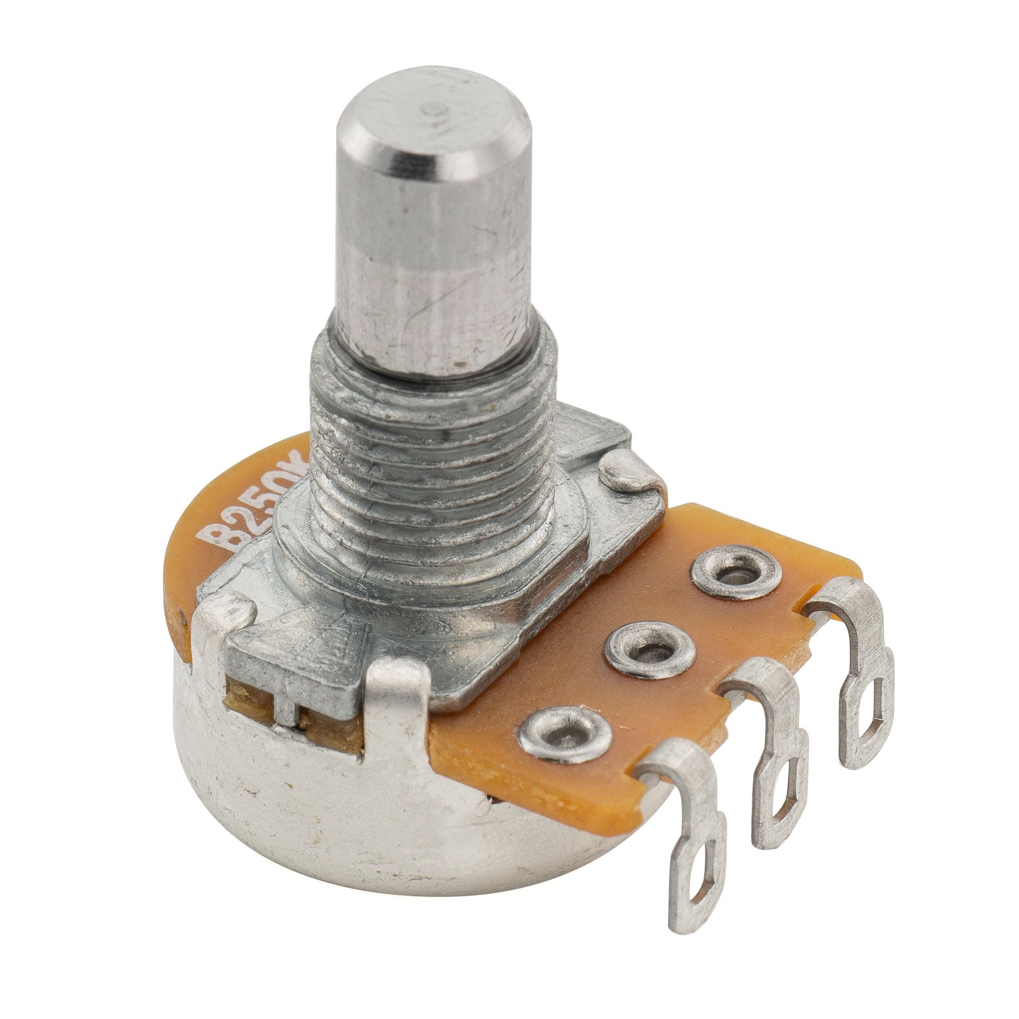 Alpha B250K Mini Metric Solid Short Shaft 6.5mm Linear Taper Potentiometer