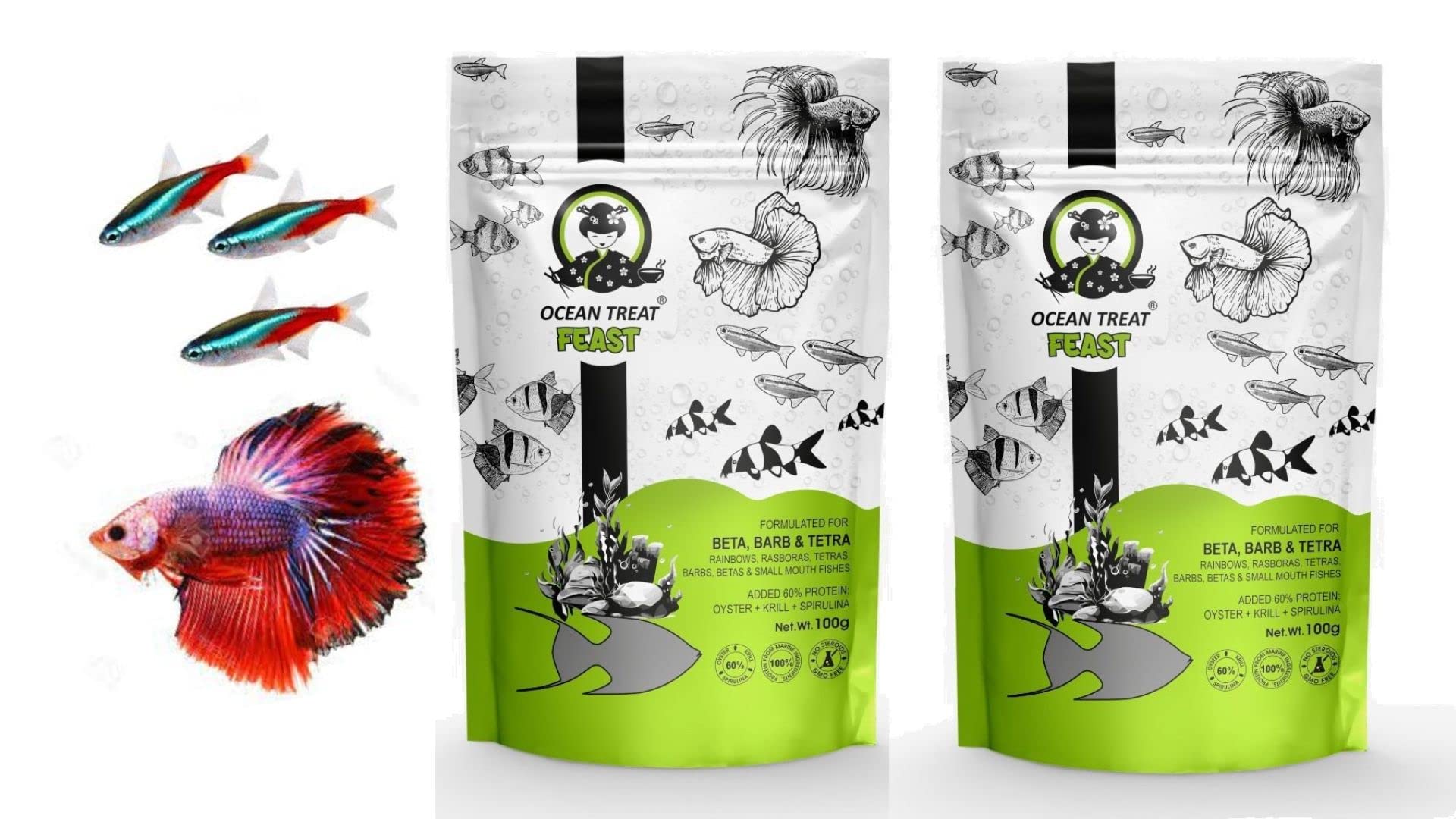 See full amazon price history chart for Premier Plants Ocean Treat Feast for Aquarium Fishes with Formulated Diet Pellets -100 Grams (Pack of 2) (Tetra, Betta) Premier Plants Ocean Treat Feast for Aquarium Fishes with Formulated Diet Pellets -100 Grams (Pack of 2) (Tetra, Betta) (B0BSBTY28N) Amazon Price History, Amazon Price Tracker
