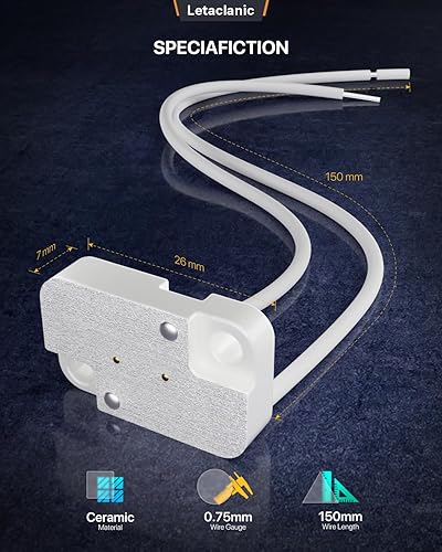 Miniatura 2 de Letaclanic - Paquete de 10 enchufes de luz G4, enchufe MR16, lámpara halógena LED Letaclanic de cerámica conector de cable de cerámica adaptador de