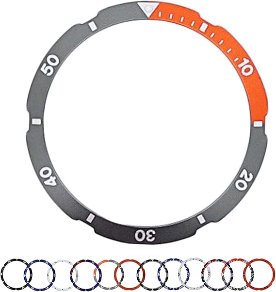 Amazon.com: Diver Watch Bezel Insert Made for Orient Mako II and Ray II FAA  Series (Grey/Orange) : Mod Watch Parts: Electronics