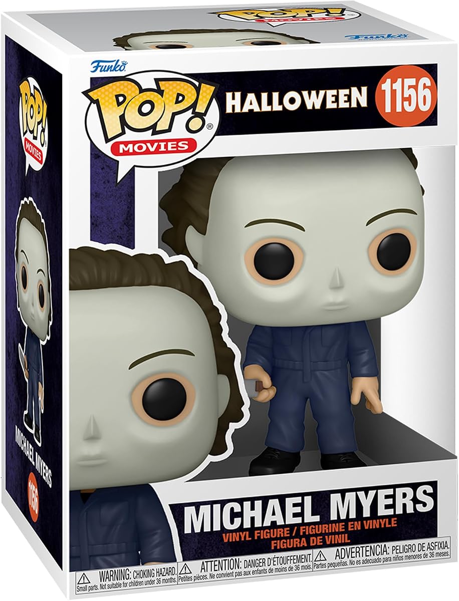 POP! Movies: Halloween - Michael Myers (New Pose) | Official Merch - Collectable Vinyl Figurine for Shelf Display - Birthday Gift Idea for Fans and Collectors