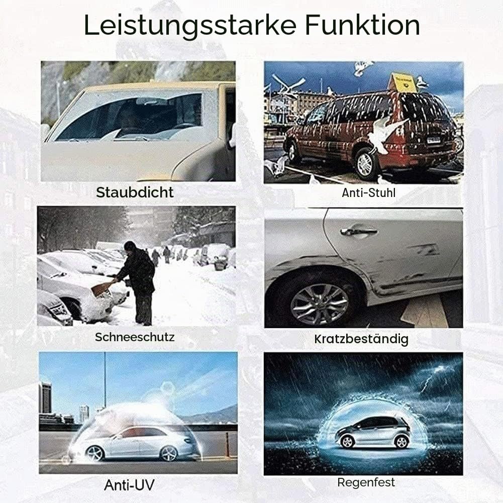 Autogarage Abdeckung Hagelschutz Für Skoda Kodiaq (2017-2025),Auto Abdeckplane Winter,Halbgarage Abdeckung Wasserdicht und Sonnenschutz und Schneefest srt51p