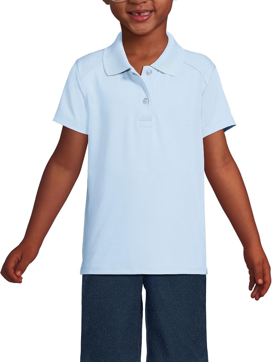 lands end dri fit polo