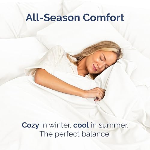 Miniatura 98 de Sábana encimera de bolsillo profundo, más suave que el algodón egipcio, 1 sábana encimera para colchón tamaño individual XL 21 - Spa Blue