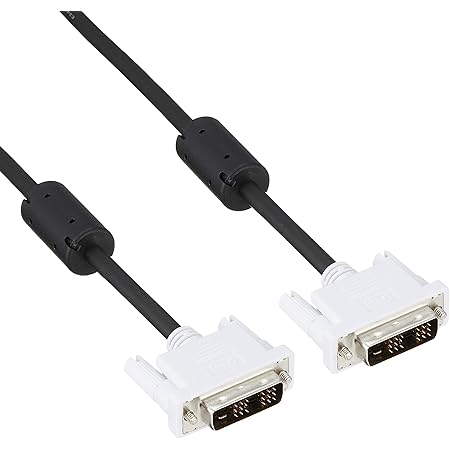Amazon Co Jp エレコム ディスプレイケーブル Dvi D24pin シングルリンク デジタル 5m ブラック Cac Dvsl50bk パソコン 周辺機器